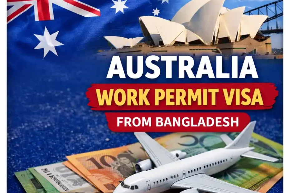 Australia Work Permit Visa from Bangladesh